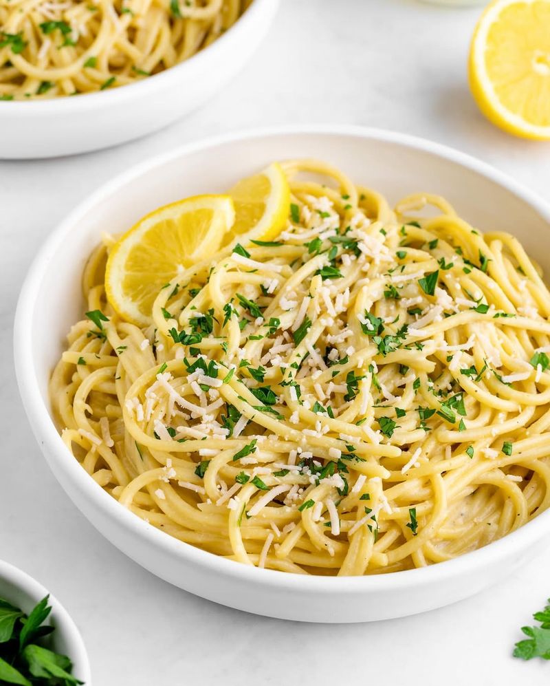 Lemon Garlic Pasta