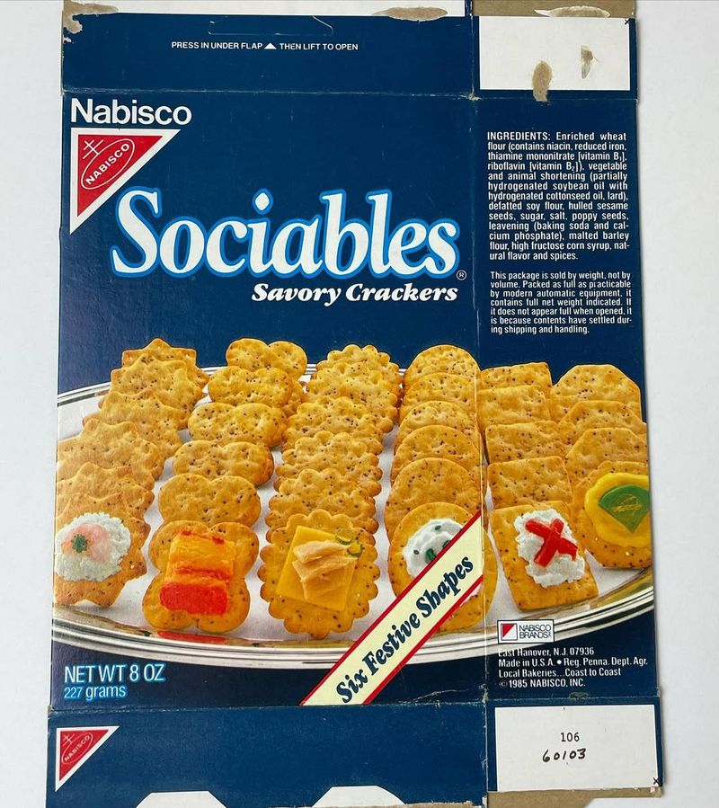 Sociables Crackers