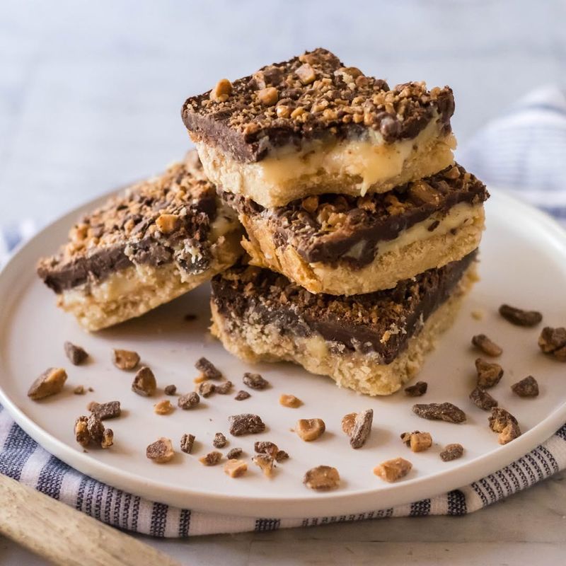 Toffee Pecan Bars