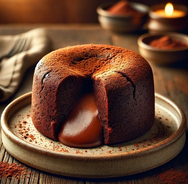 Keto Chocolate Lava Cake
