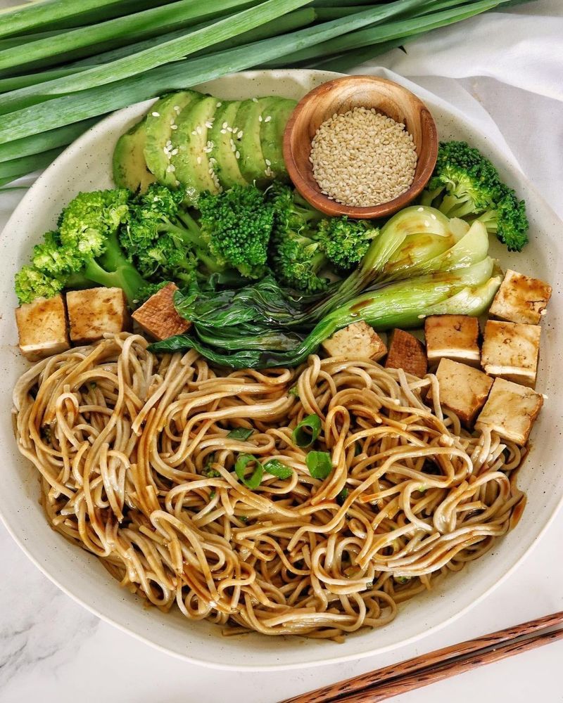 Soba Noodles with Sesame