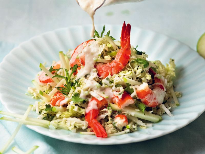 Coconut Lime Shrimp Salad