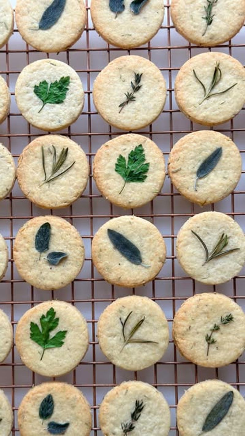 Savory Cheese and Herb Cookies
