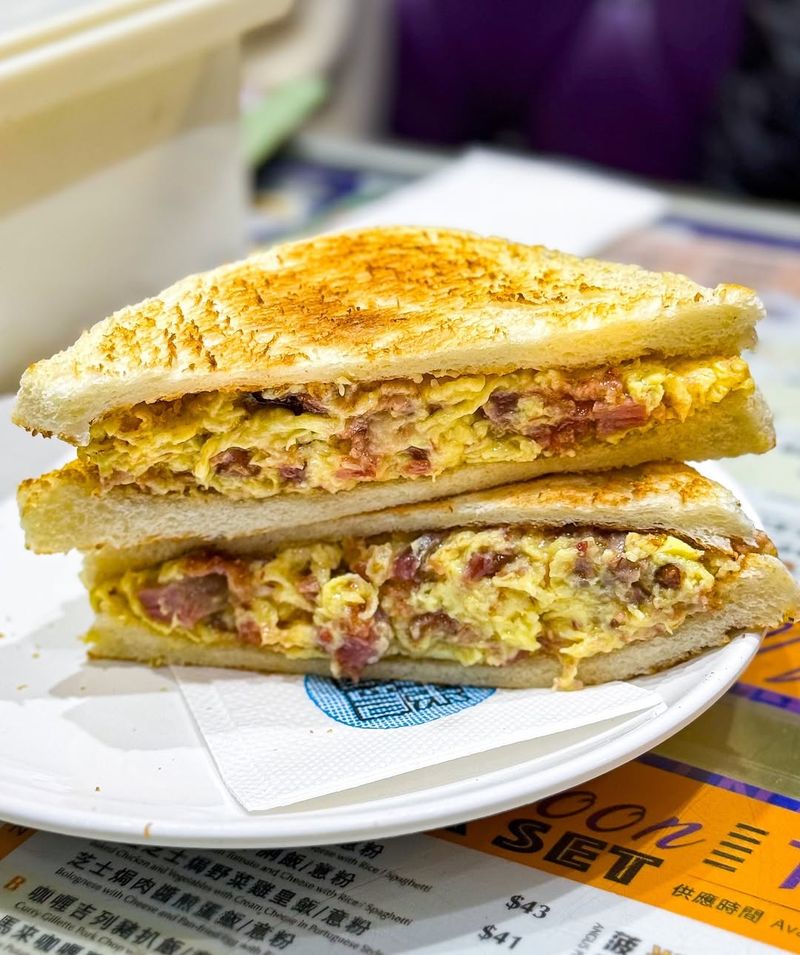 Corned Beef Breakfast Sandwich