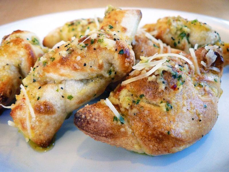 Garlic Parmesan Knots