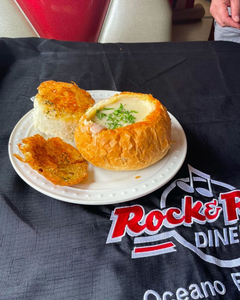 Clam Chowder Bread Bowl