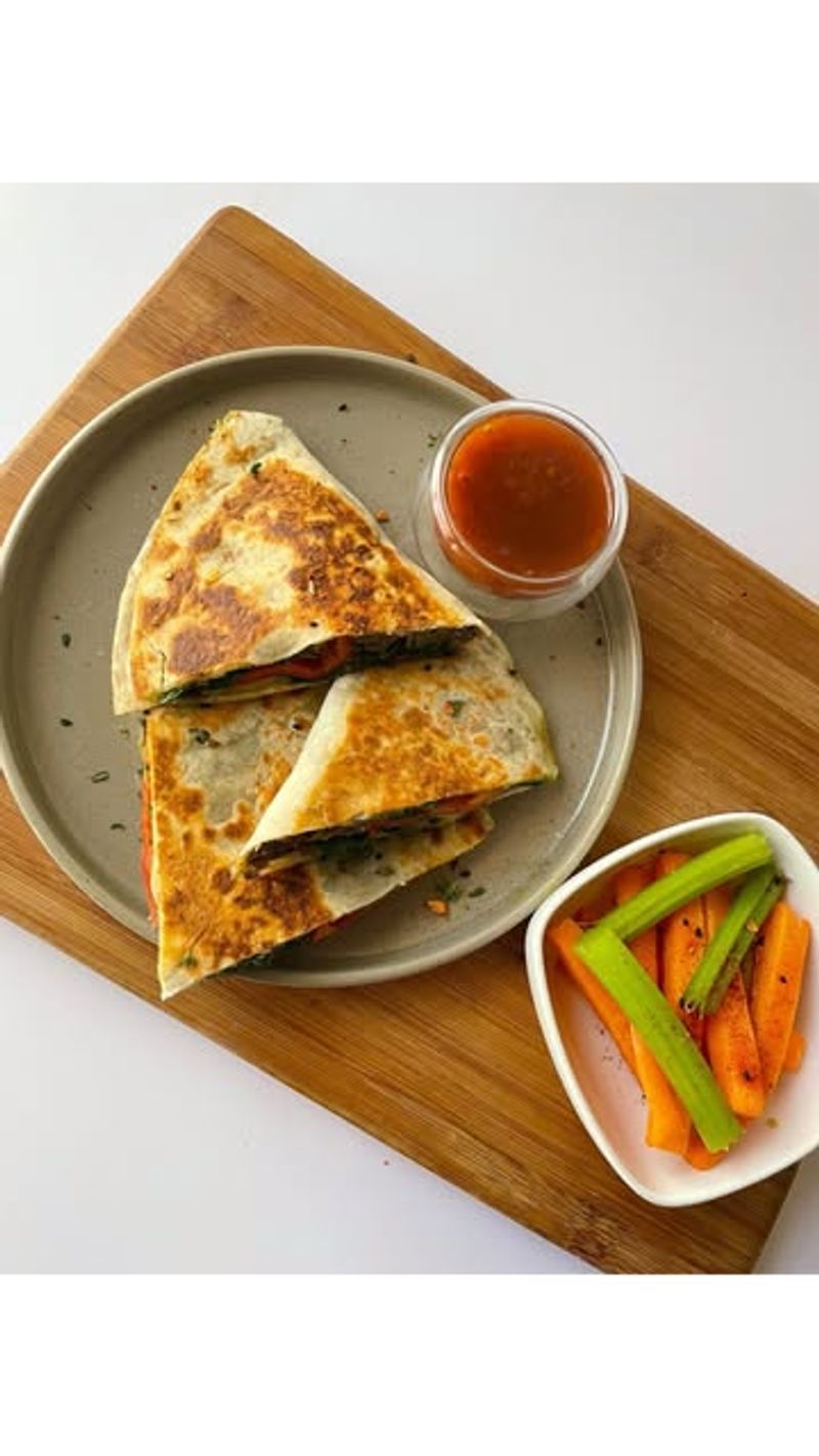 Refried Bean & Cheese Quesadilla