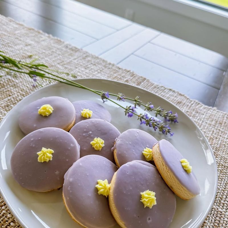 Lavender and Lemon Zest Cookies