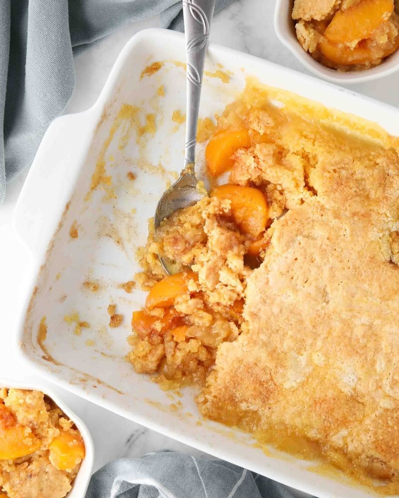 Peach Cobbler Cake