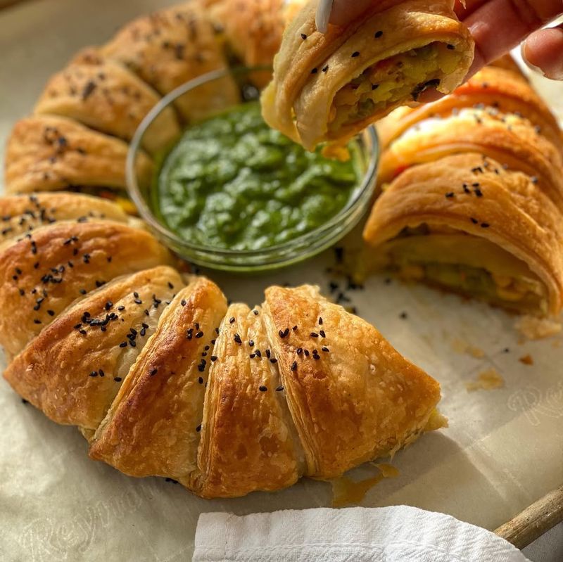 Puff Pastry Samosas