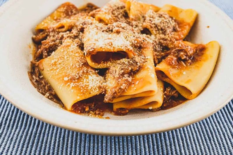 Paccheri Al Ragù Napoletano