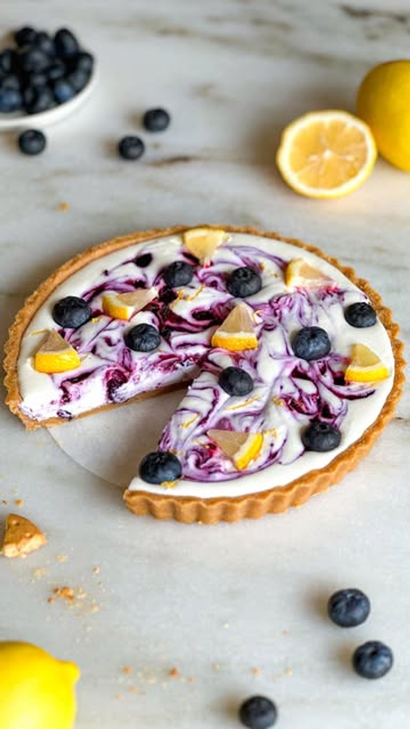 Lemon Blueberry Tart