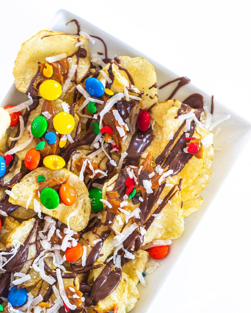 Spicy Chocolate Nachos