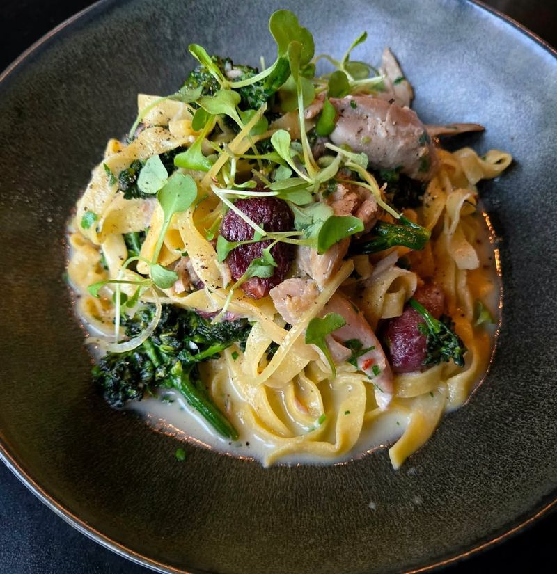 Sea Urchin And Lemongrass Tagliatelle