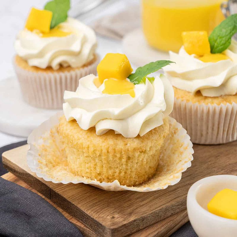 Mango Cupcakes