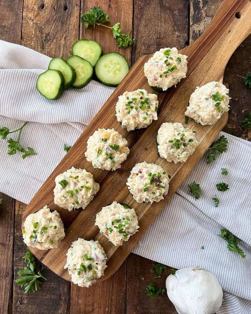 Egg Salad Canapés