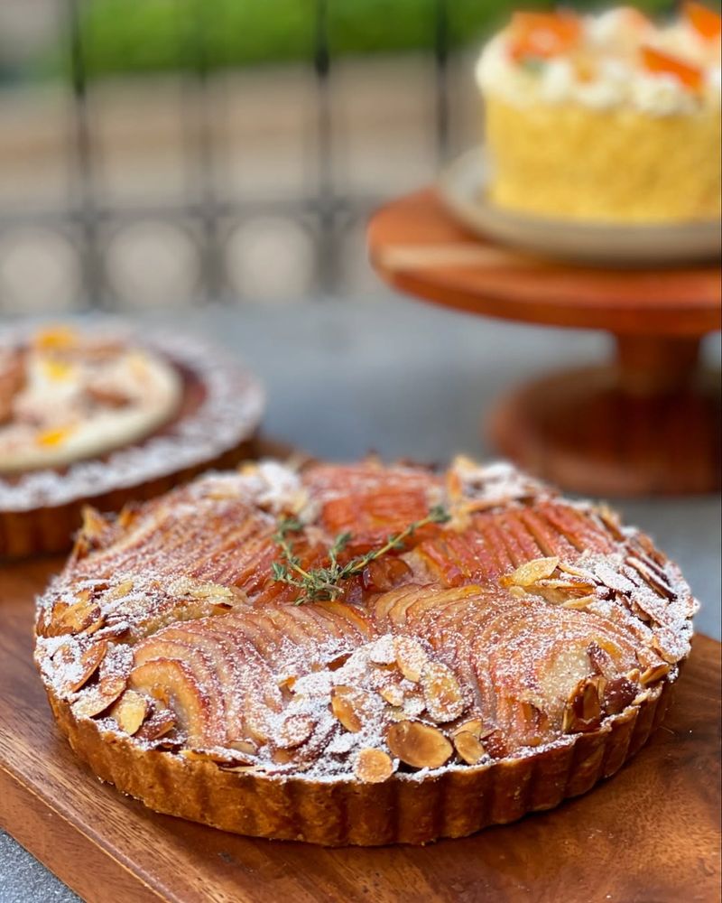 Spiced Pear Tart