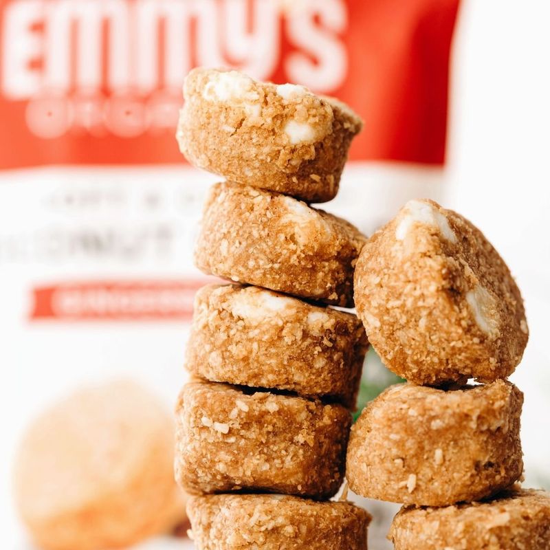 Spiced Coconut Ginger Cookies