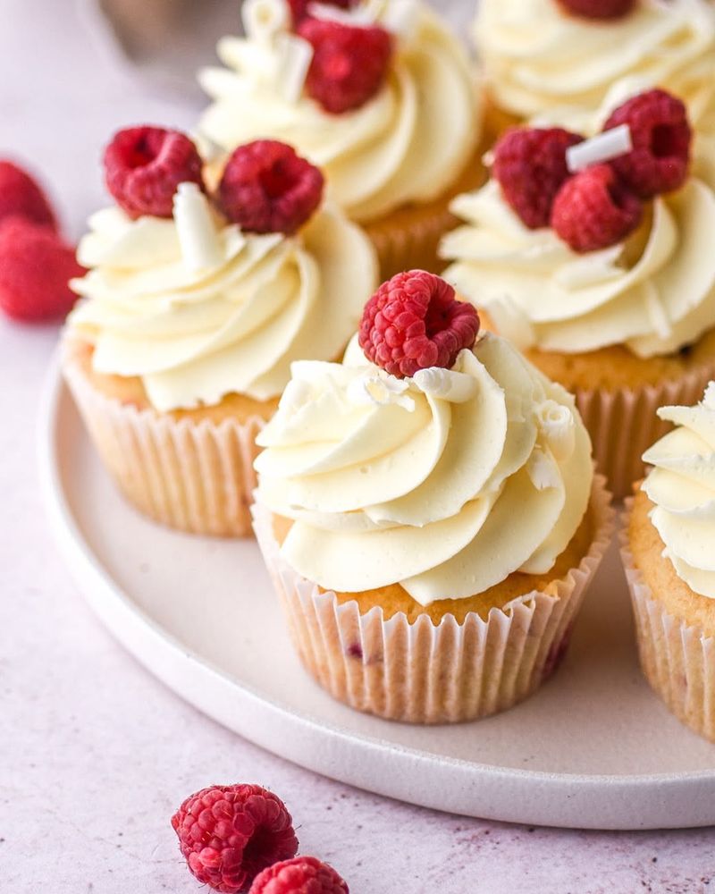 White Chocolate Cupcakes