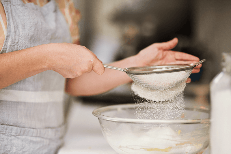 Sift Flour For Lighter Bakes