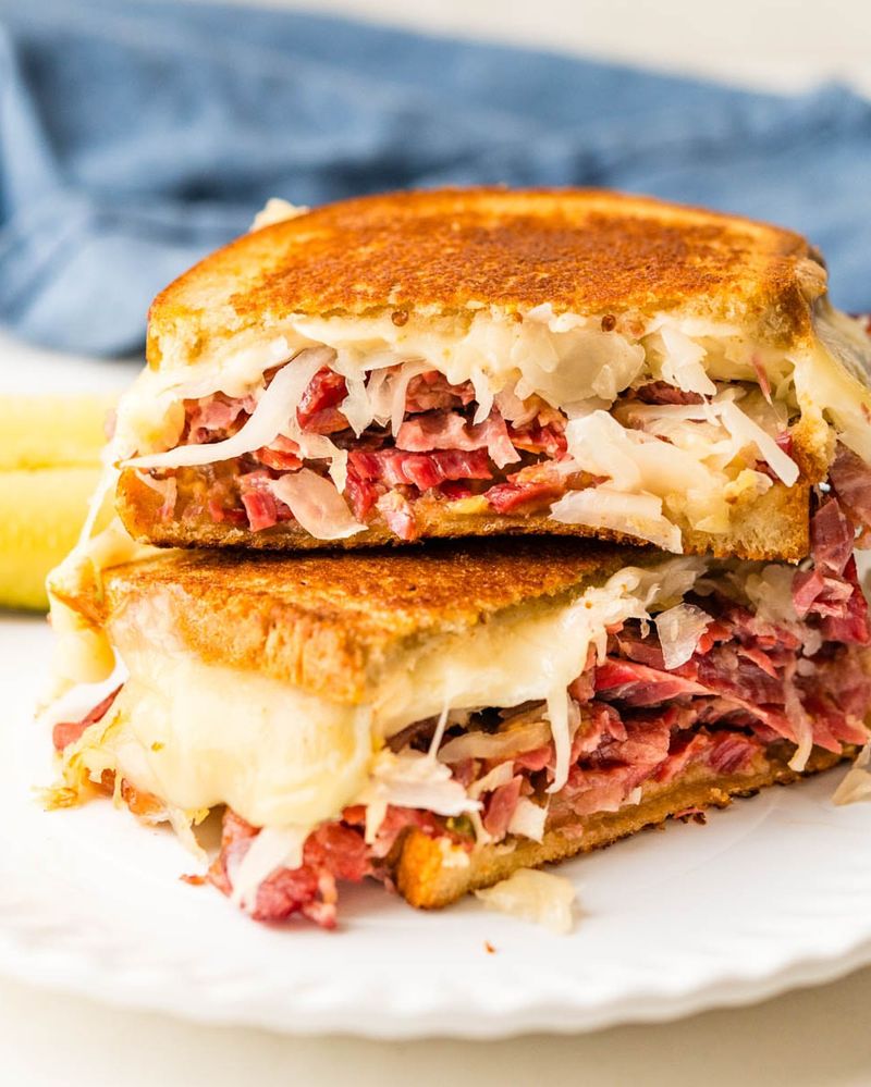 Corned Beef Grilled Cheese