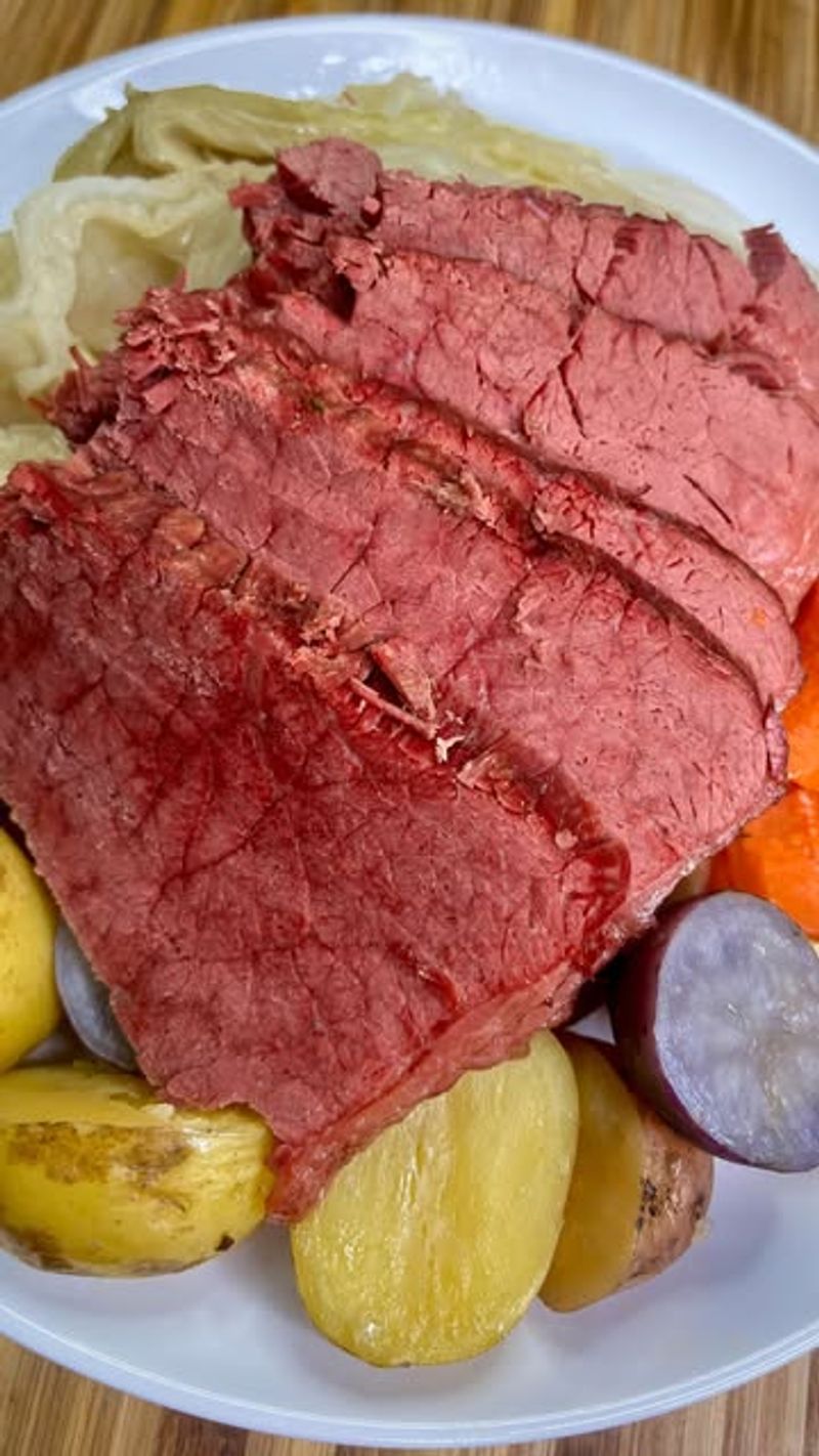 Corned Beef And Cabbage Stir-Fry