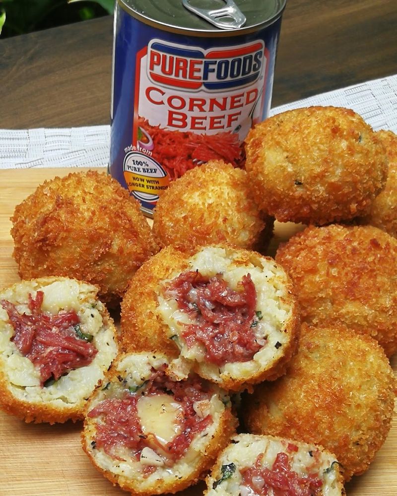 Corned Beef And Potato Croquettes