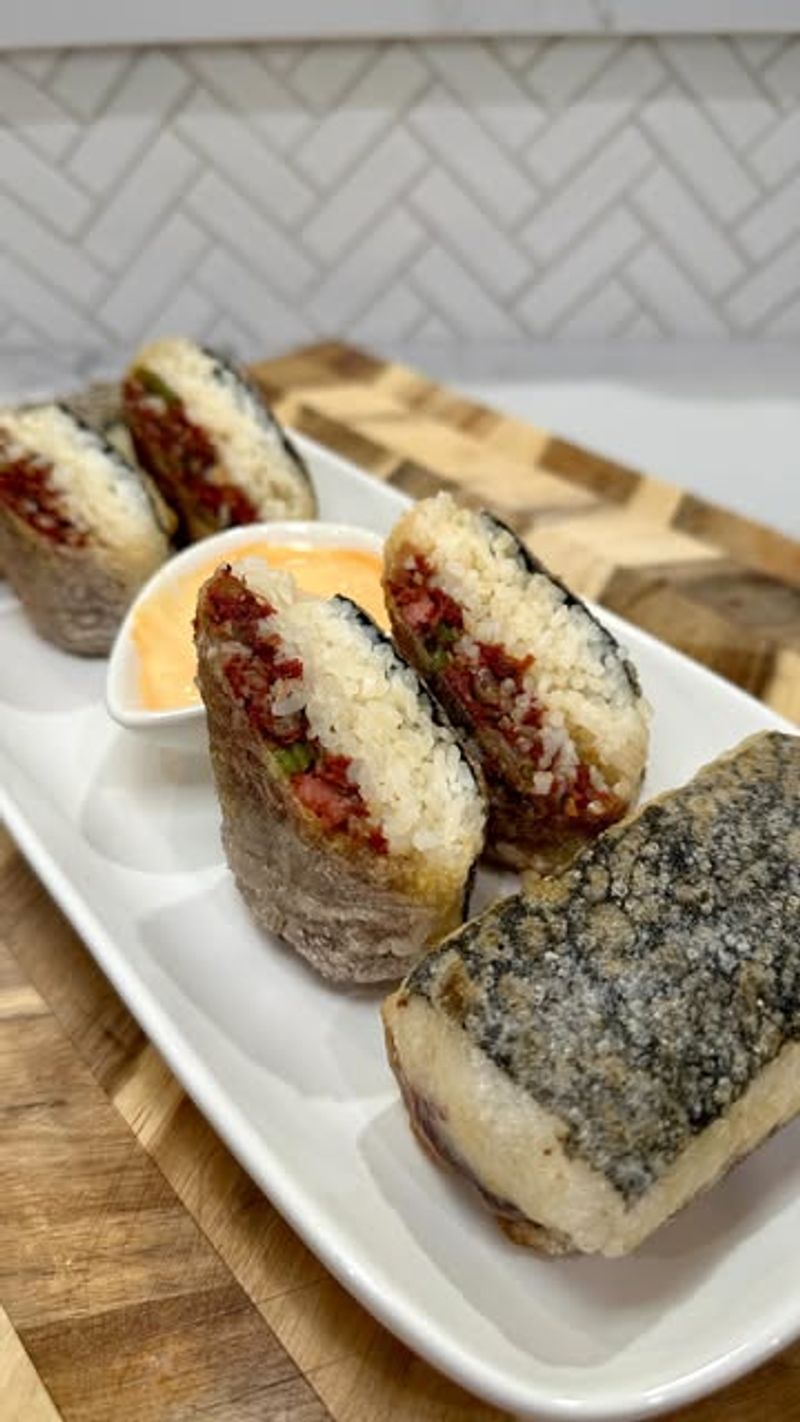 Corned Beef Sushi Rolls