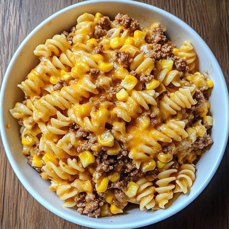 Corned Beef Pasta Bake