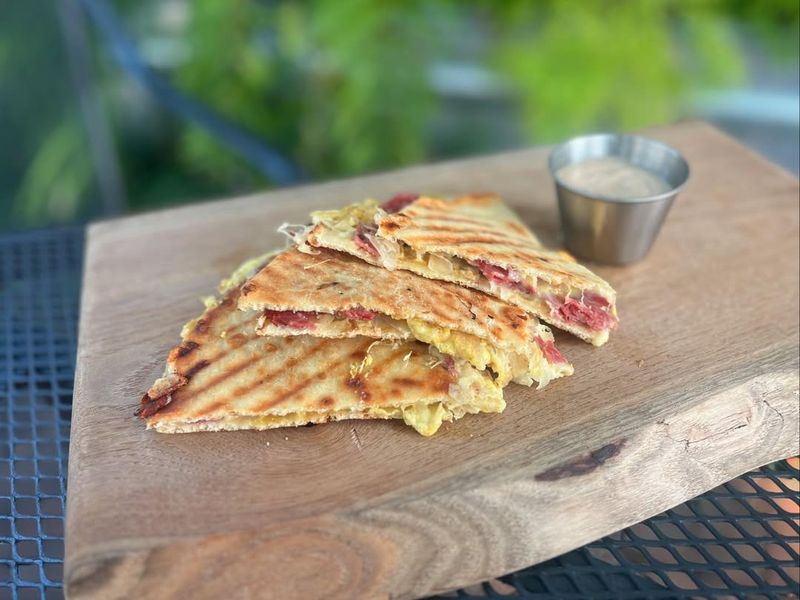Corned Beef Quesadillas