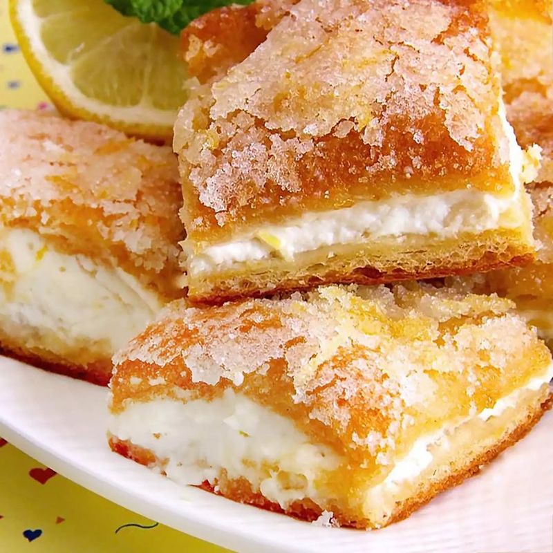 Crescent Roll Lemon Bars