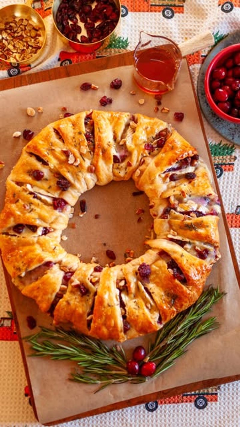Crescent Roll Raspberry Twists