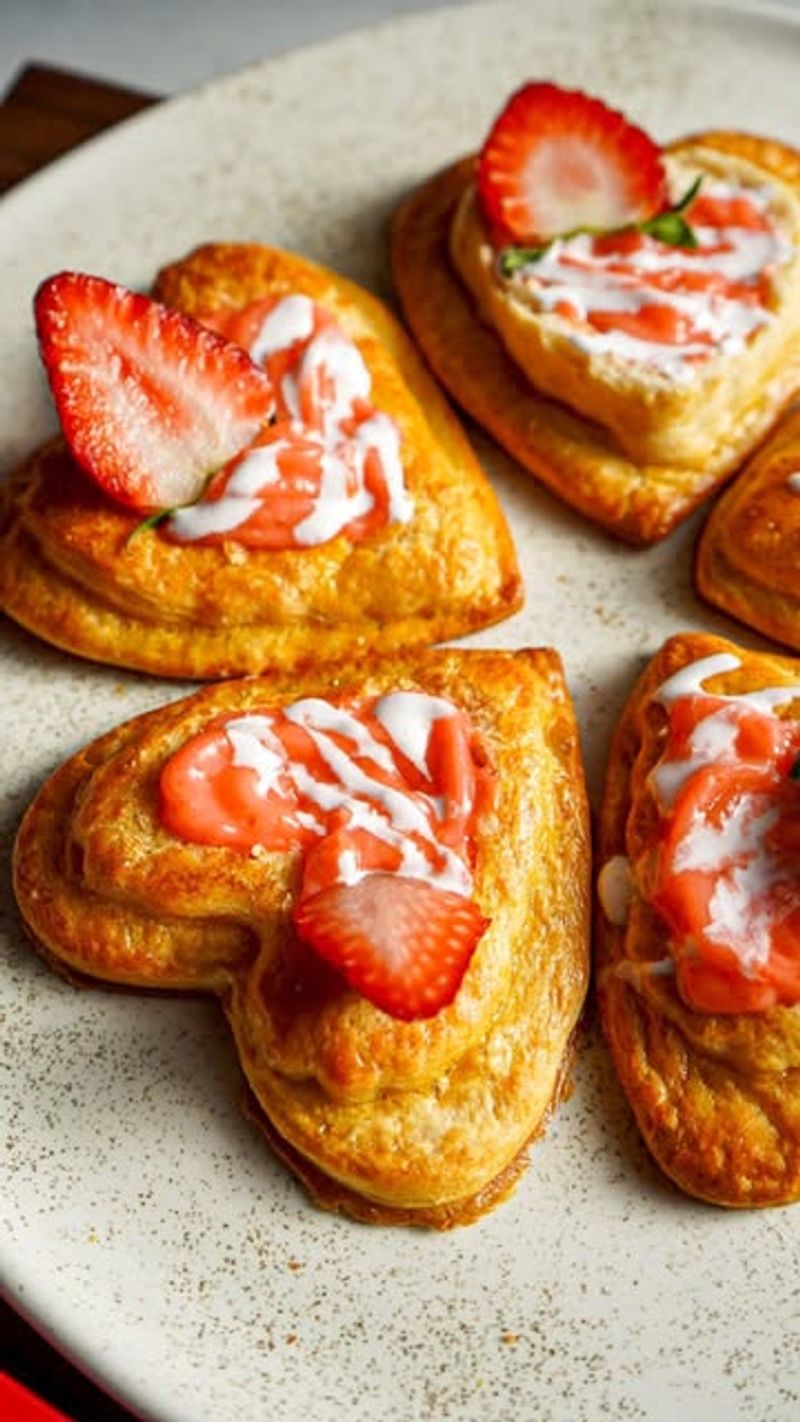 Crescent Roll Strawberry Shortcake