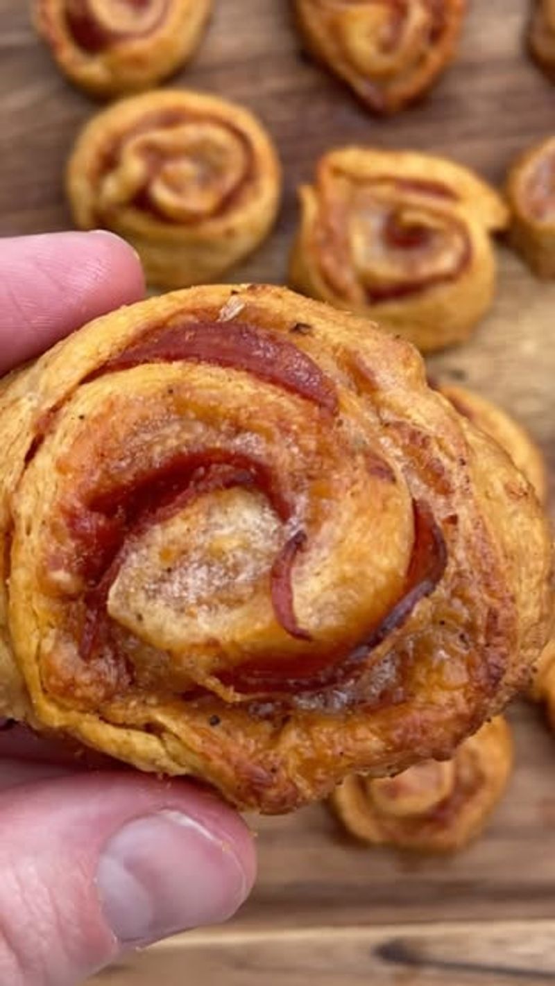 Crescent Roll Pepperoni Bites