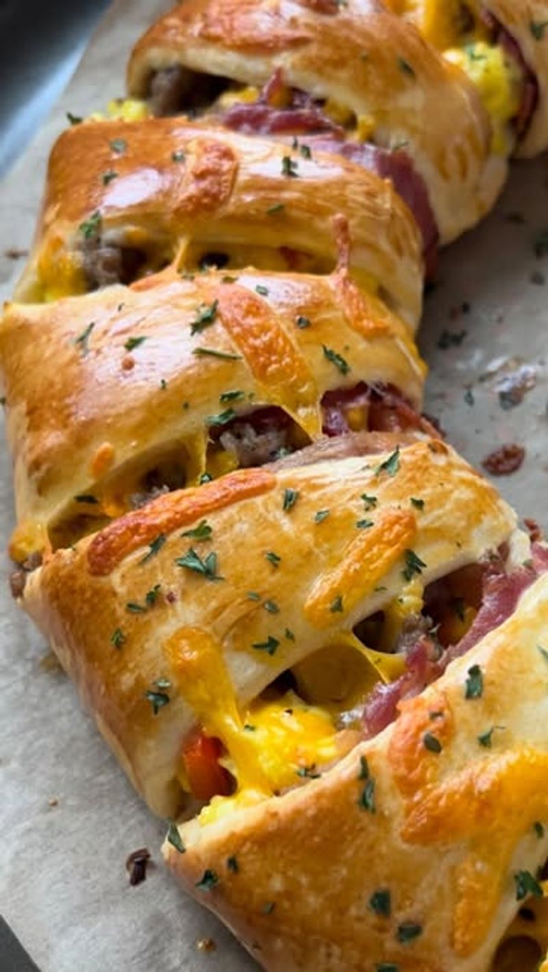 Breakfast Crescent Sandwiches