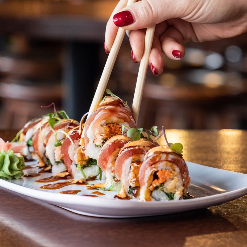Spicy Mayo Sushi Rolls