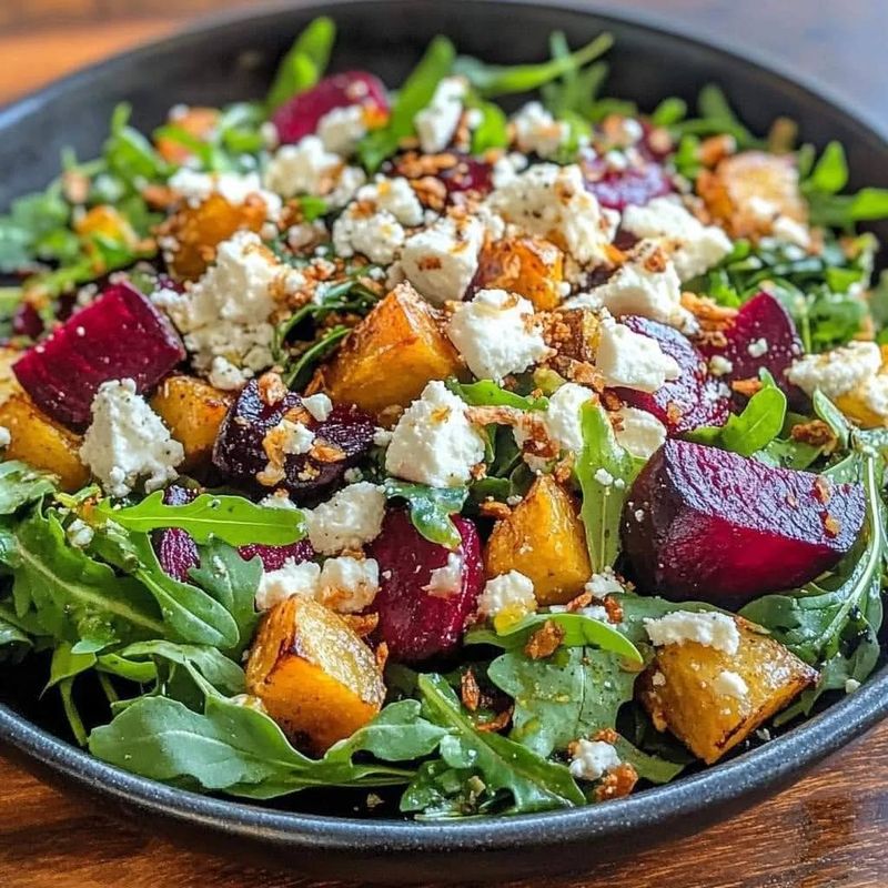 Roasted Beet And Goat Cheese Salad