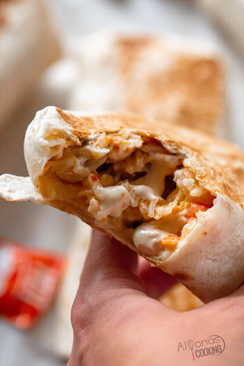 Grilled Stuft Burrito