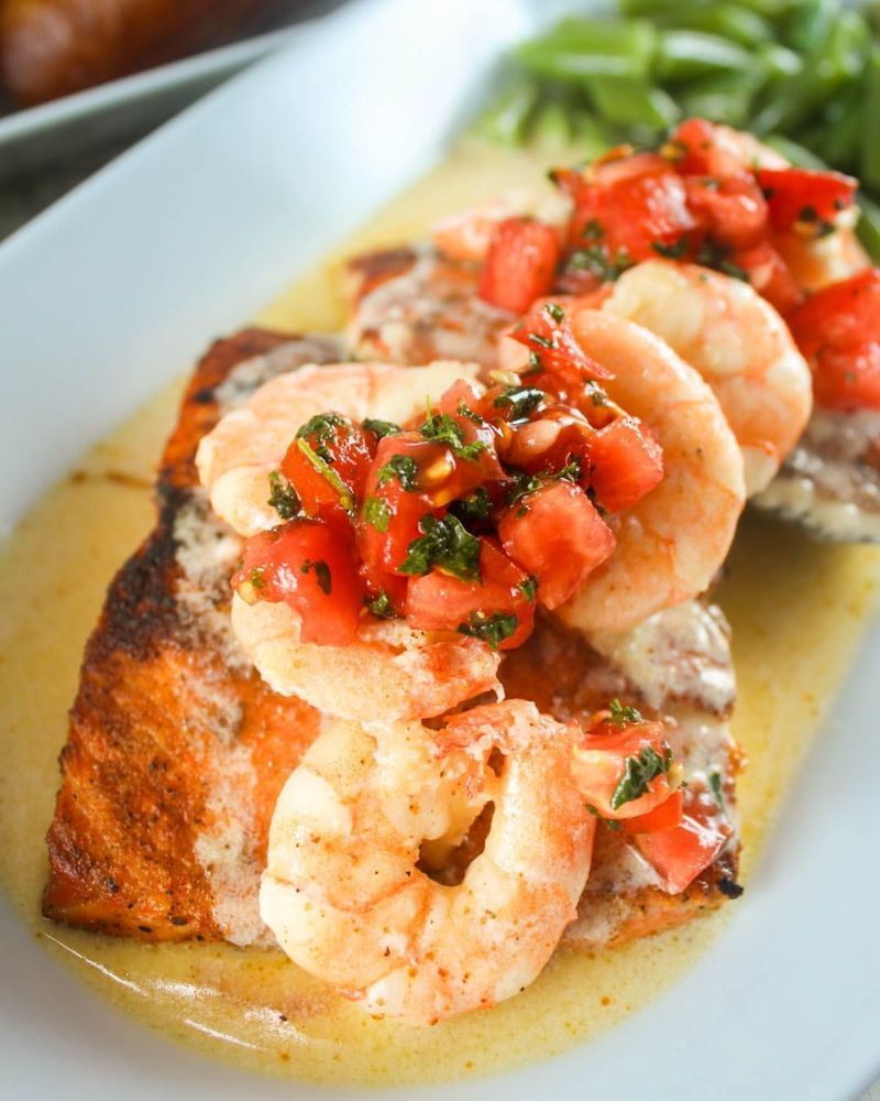 Atlantic Salmon with Honey BBQ Glaze