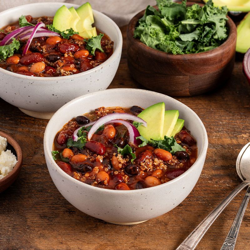 Quinoa And Black Bean Chili