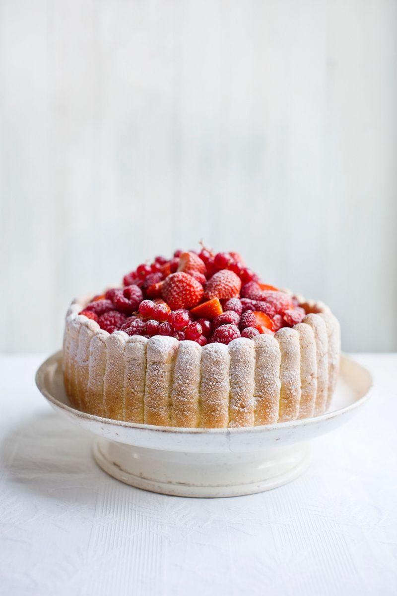 Mixed Berry Charlotte