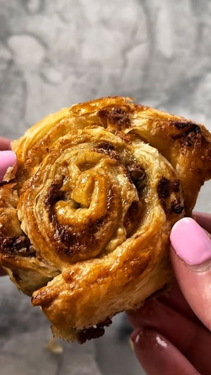 Puff Pastry Cinnamon Rolls