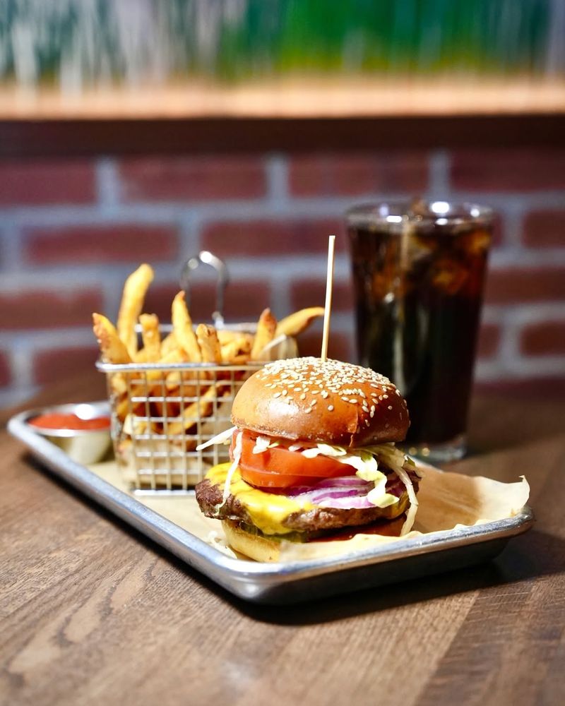 Fast Food Burgers (With Buns & Fries)