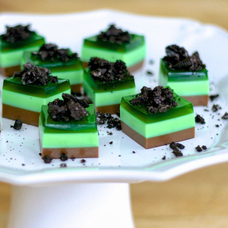 Chocolate Mint Jell-O