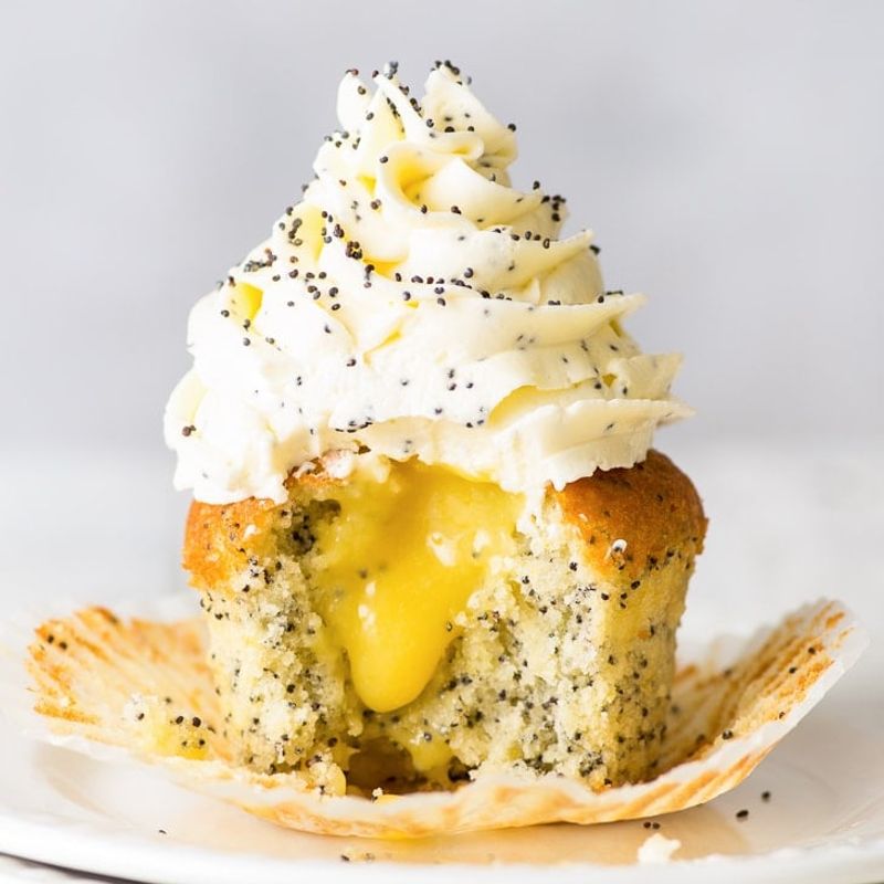 Lemon Poppy Seed Cupcakes