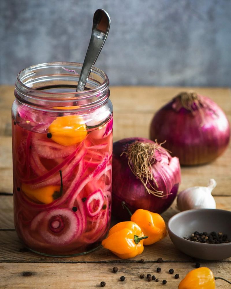 Tangy Pickled Red Onions