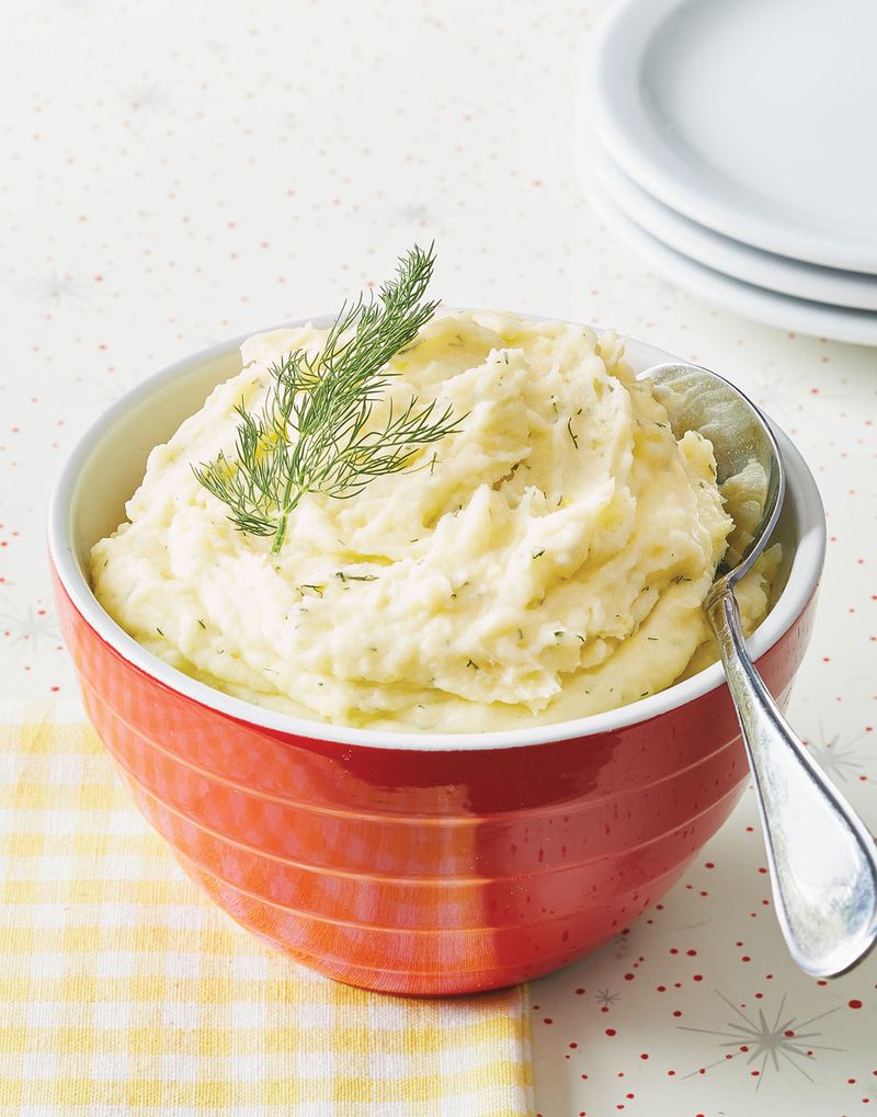 Lemon and Dill Mashed Potatoes