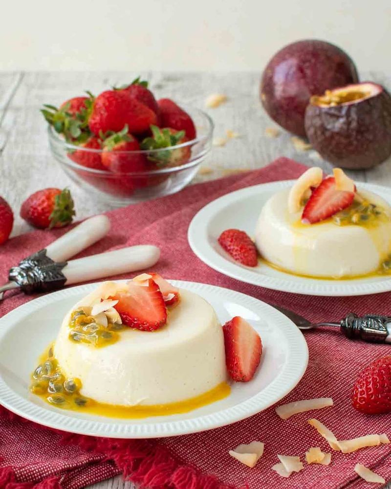 Coconut Panna Cotta