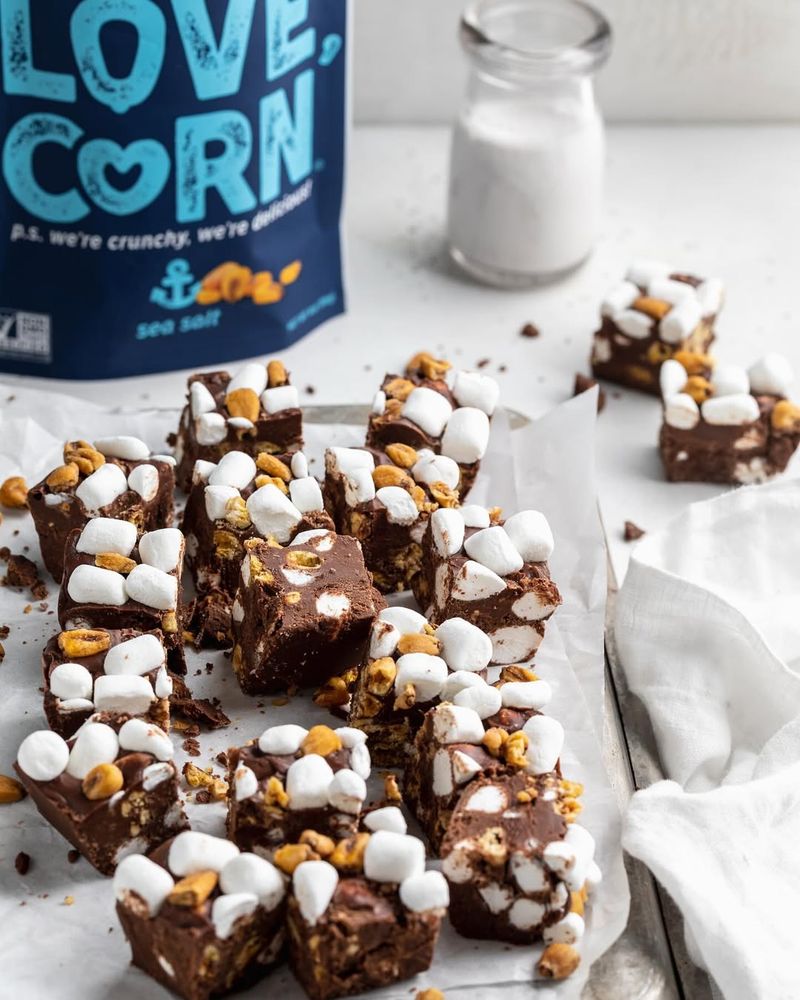 Chocolate And Sea Salt Popcorn