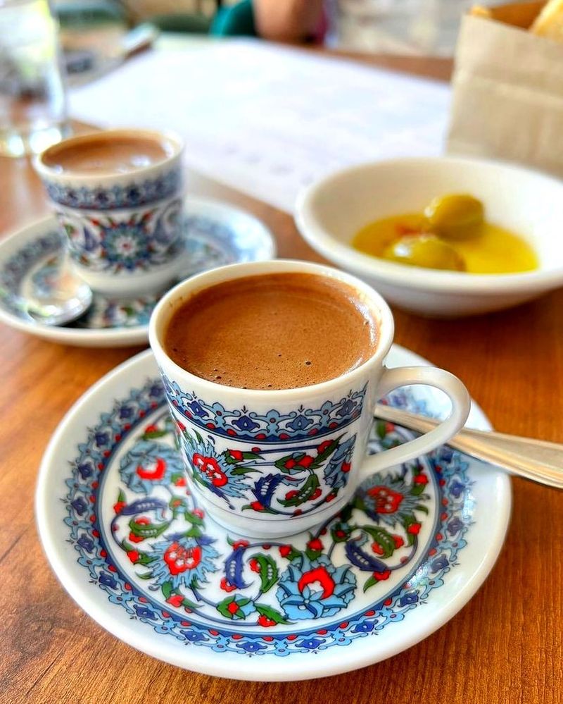 Turkish-Style Coffee Or Greek Coffee